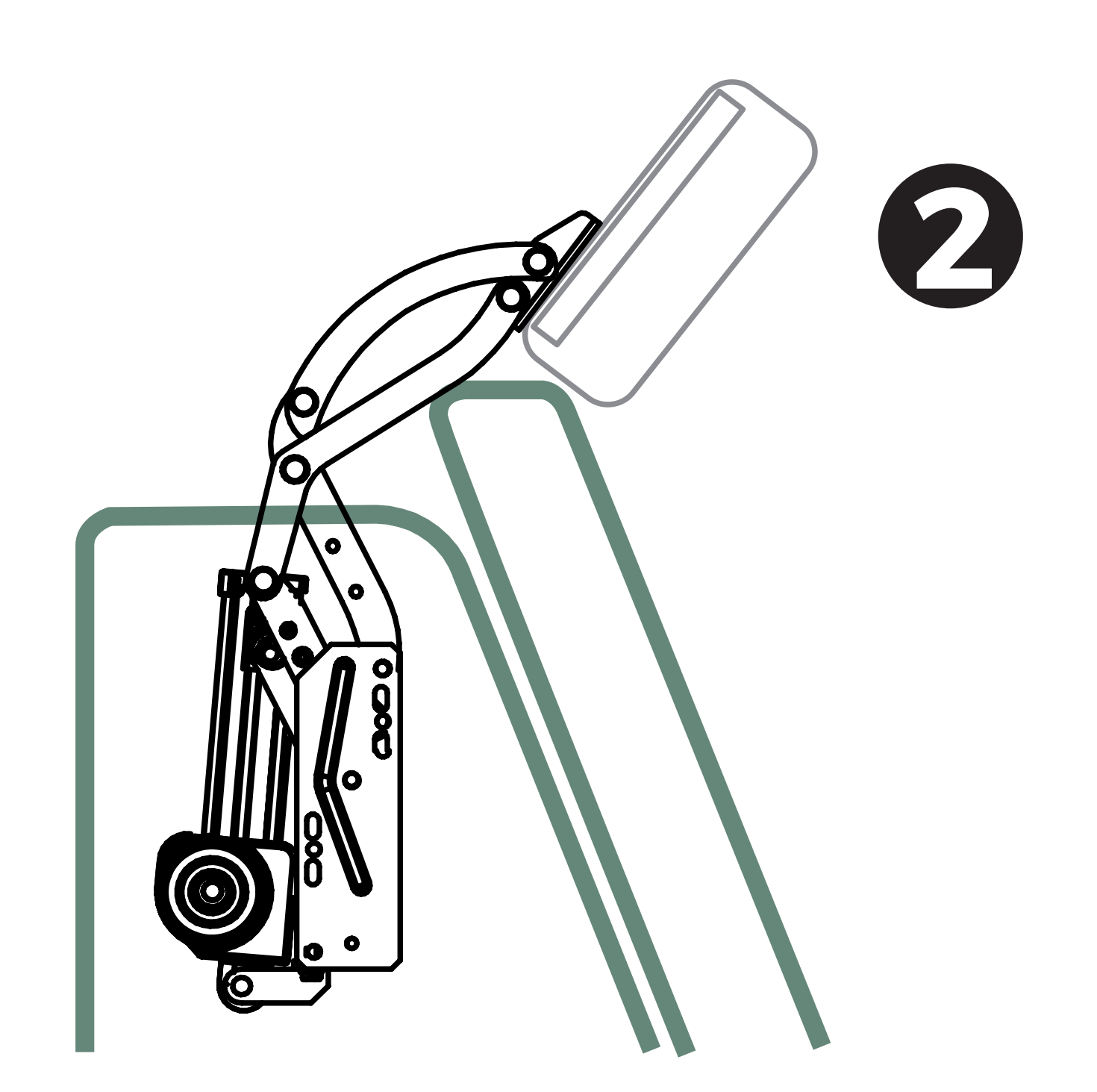 HR07- PLUS POWER  HEADREST MECHANISM / ACCESORRIES