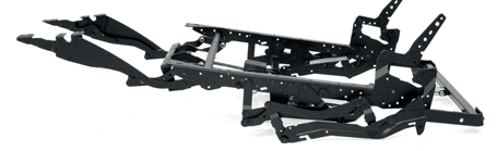 TWIN SOTTILE - Dual Motor Zerowall Recliner